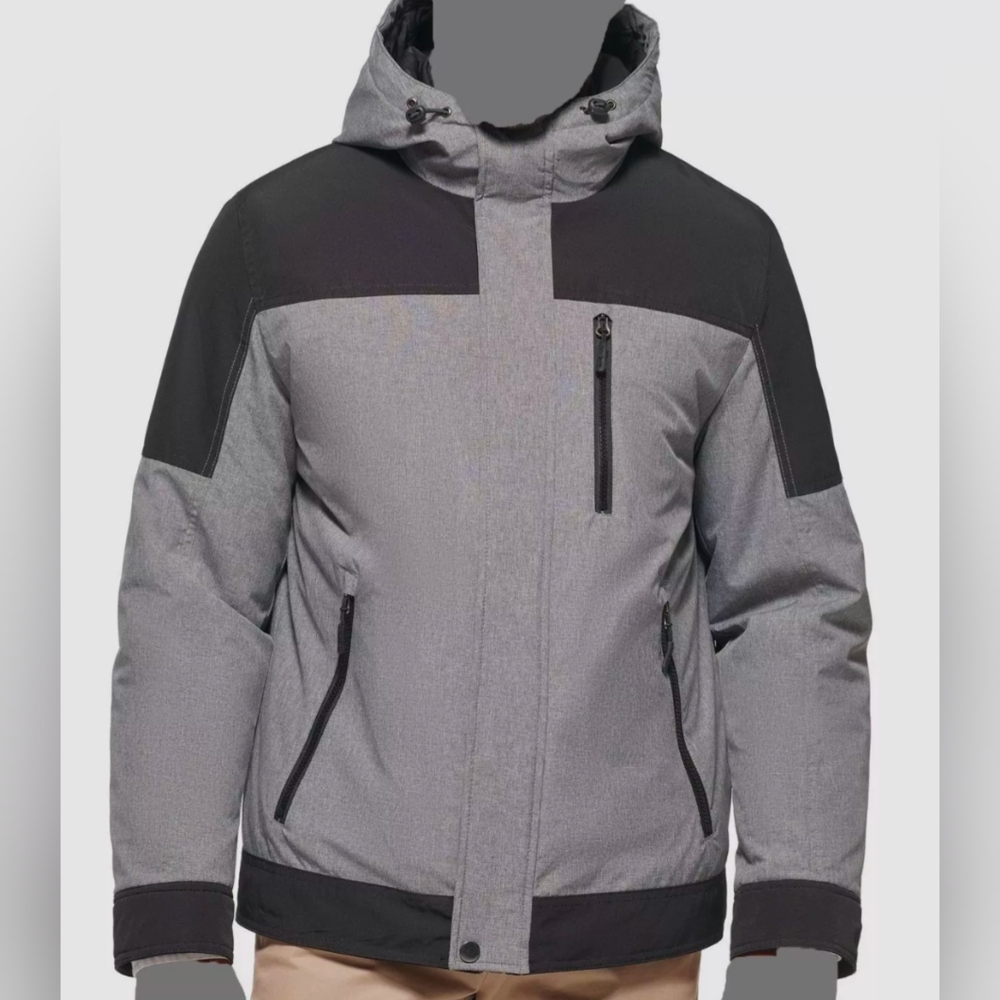 Club Room 3 In 1 Men's Gray and Black Jacket - Picture 2 of 8